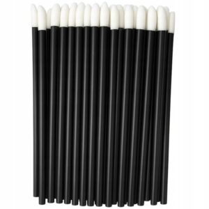 Aplikatory welurowe | Czarne | 50 szt.