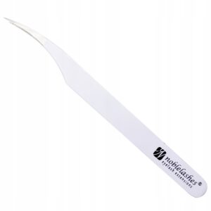 Pęseta do rzęs | Wing | White
