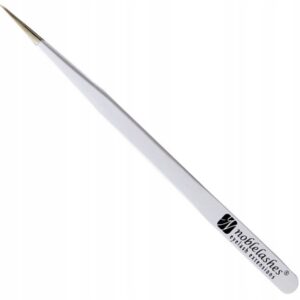 Pęseta do rzęs | Prosta | White