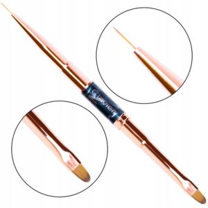 Pędzelek liner | Dwustronny | 9 mm / 6 mm